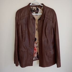 Daniel Leather brown Jacket